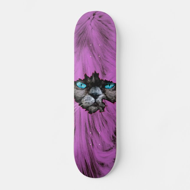 Crazy Cat Skateboard (Vorderseite)