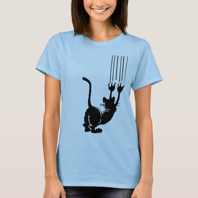 Crazy Cat T-Shirt (Vorderseite)