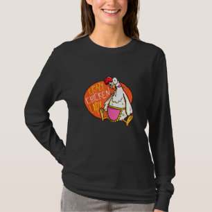 Crazy Chicken Lady Mama Hen Mama Lover Bauer T-Shirt