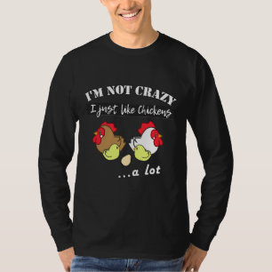 Crazy Chicken Liebe T-Shirt