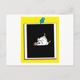 Crazy Chickens Funny Chicken Postkarte