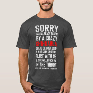 Crazy Chihuahua Meme Spaß T-Shirt