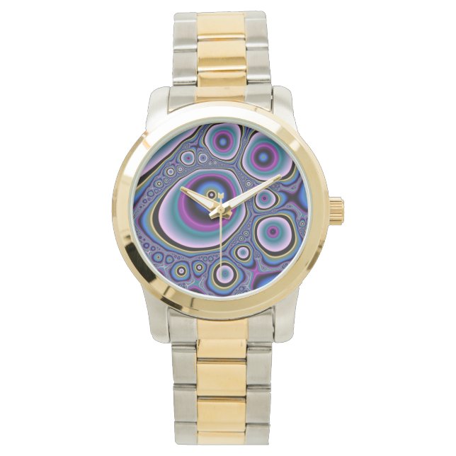 Crazy Circles Armbanduhr (Vorderseite)
