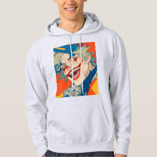 Crazy Colorful Clown Chaos: Lächeln Sie, wie Sie e Hoodie