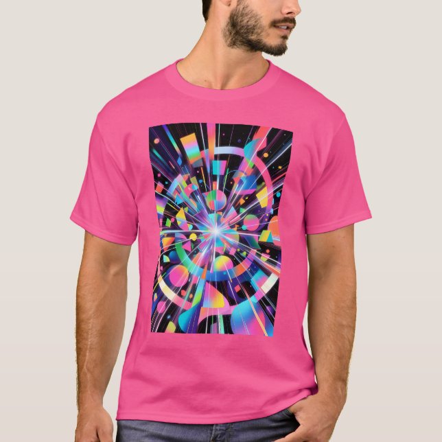 Crazy Colour Mix Art Tshirt For Tshirt For Men  (Vorderseite)