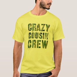 CRAZY COUSIN CREW Camouflage Funny Mawmaw Pawpaw R T-Shirt
