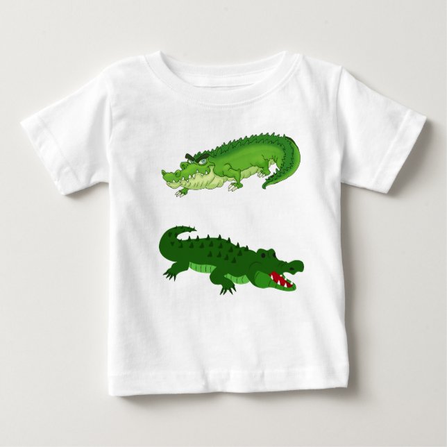 Crazy Croc Duo" Baby T-shirt (Vorderseite)