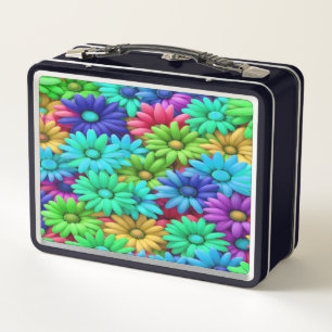 Crazy Daisy #9 - Metal Lunchbox