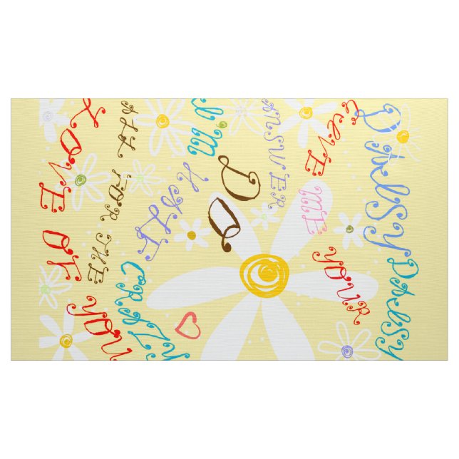 Crazy Daisy Stoff (Yard (91,4 cm))