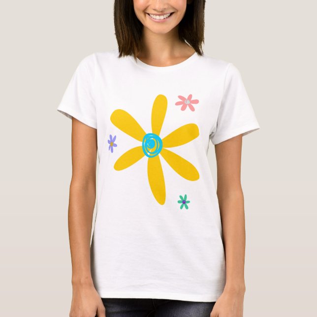 Crazy Daisy T-Shirt (Vorderseite)