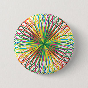 Crazy Dandelion Button