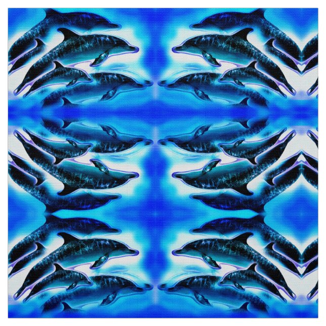 Crazy Delphine Stoff (Muster)