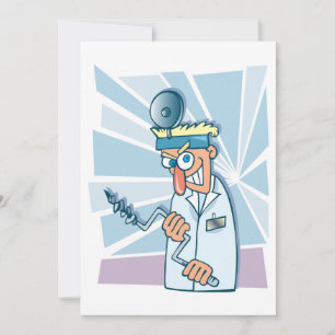Crazy Dentist Einladungen