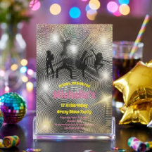 Crazy Disco Psychedelic Geburtstag