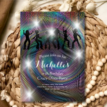 Crazy Disco Psychedelic Geburtstag