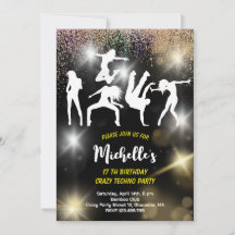 Crazy disco techno psychedelic Geburtstag