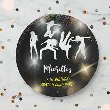 Crazy disco techno psychedelic Geburtstag