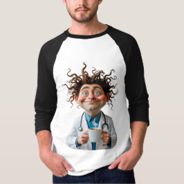Crazy Doctor Coffee Sweatshirt T-Shirt