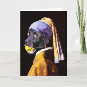 Crazy Dog Lady Greeting Card Karte
