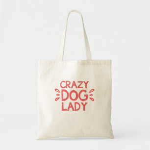 CRAZY-DOG-LADY TRAGETASCHE