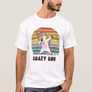 CRAZY DOG T - SHIRT FÜR DEN MENSCHEN