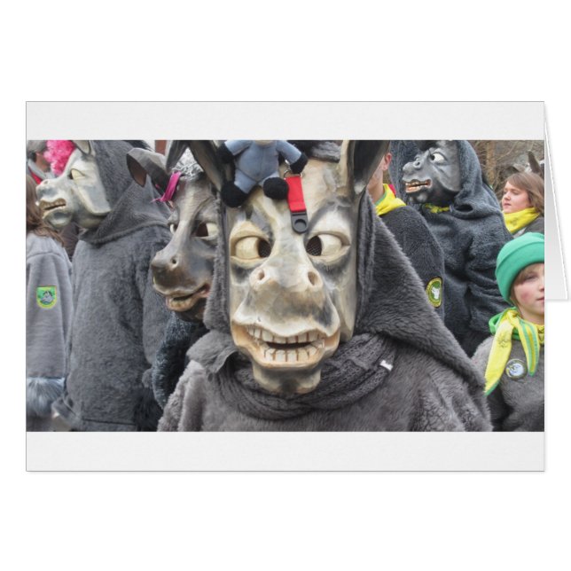 Crazy Donkey Mask (Vorderseite (Horizontal))