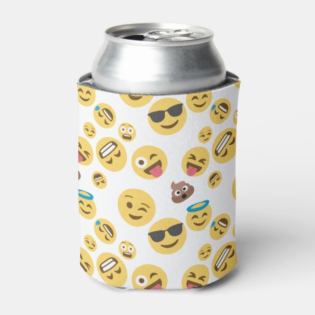 Crazy Emojis Dosenkühler (Kanne Vorderseite)