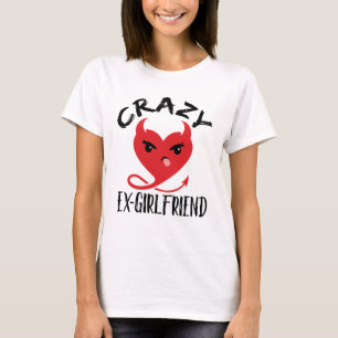 Crazy Ex-Girlfriend Funny Devil Red Heart T-Shirt