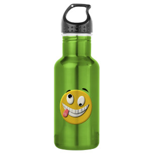 Crazy Face Edelstahlflasche