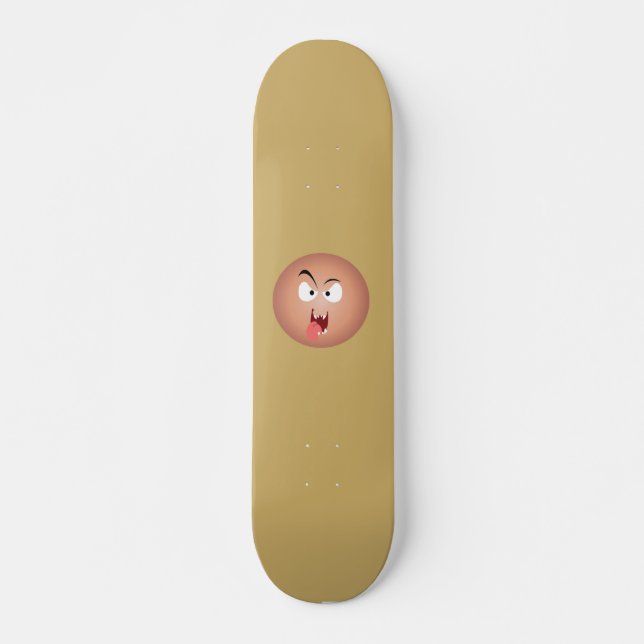Crazy Face Skateboard (Vorne)