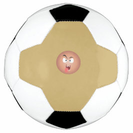 Crazy Face Soccer Ball