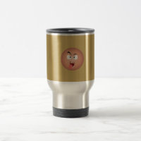 Crazy Face Travel/Pendlerin Tasse
