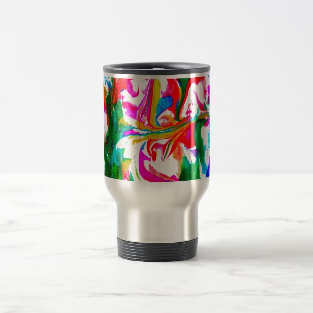 Crazy Farben Reisebecher (Mittel)