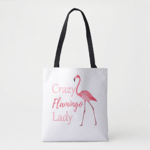 Crazy Flamingo Lady Funny Flamingo