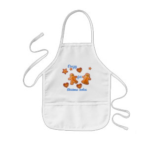 Crazy for Christmas Cookies Apron Kinderschürze