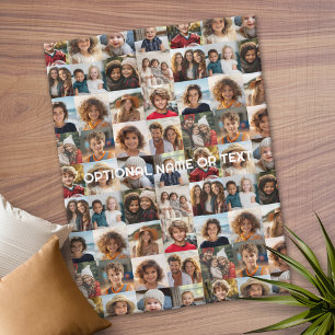 Crazy Foto Collage - Bis zu 16 Fotos Fleecedecke