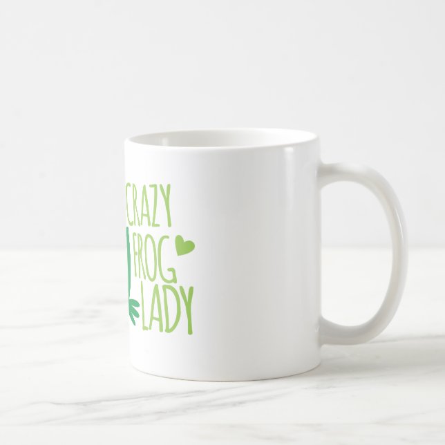 Crazy Frog-Dame Tasse (Rechts)