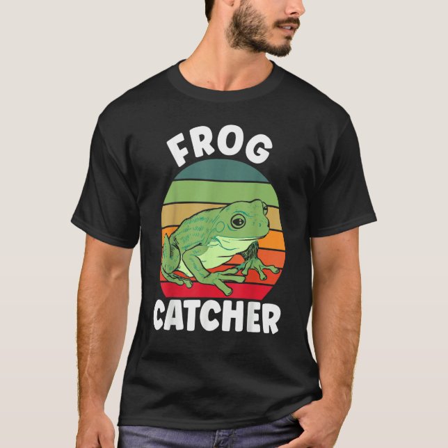 Crazy Frog  Frog Whisperer Frog Catcher T-Shirt (Vorderseite)