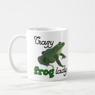 Crazy Frog Lady Frog lover gifts Kaffeetasse