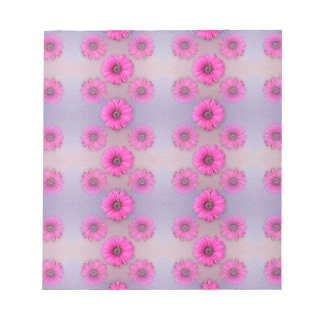 Crazy für Daisy Notizblock (Vorderseite)