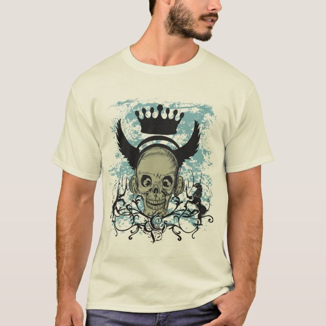 Crazy für den Beat T-Shirt (Vorderseite)
