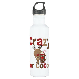 Crazy für Kakao Trinkflasche
