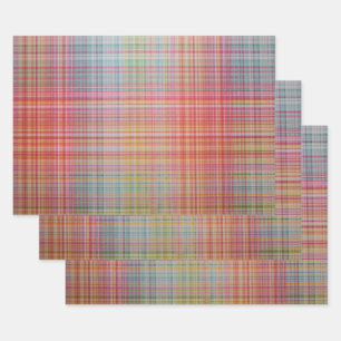 Crazy für Kariert Geschenkpapier Set