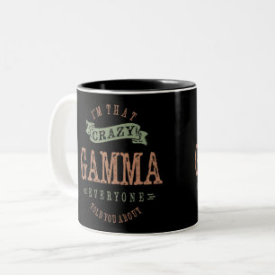 Crazy Gamma Zweifarbige Tasse