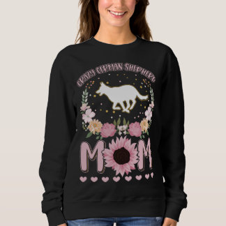 Crazy German Shepherd Mom German Shepherd Dog Girl Sweatshirt