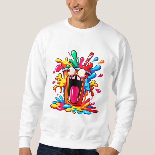 Crazy Glass Sweatshirt (Vorderseite)
