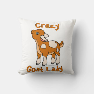 CRAZY GOAT LADY | von TotallyGoatally™ Kissen