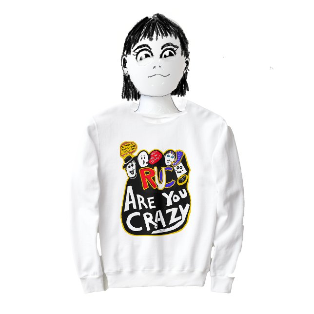 Crazy Good Vibes, lebendig Sweatshirt (Von Creator hochgeladen)