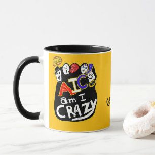 Crazy Good Vibes, lebendig Tasse
