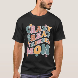 Crazy Great Pyrenäen Mama Design for Dog Lovers T-Shirt